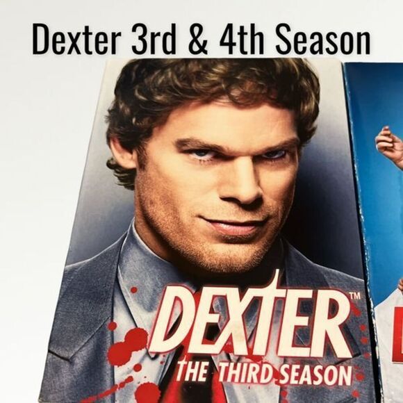 Dexter 3rd & 4th Season DVD Set - Michael C. Hall - Picture 5 of 9